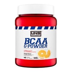 БЦАА UNS BCAA G-Powder 600г с глютамином Orange