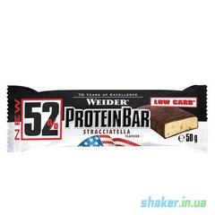 Протеиновый батончик Weider 52% Protein Bar 50 г peanut-caramel
