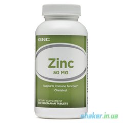 Цинк GNC Zinc 50 250 таб