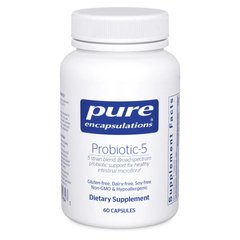 Пробіотики Pure Encapsulations Probiotic-5 60 капсул