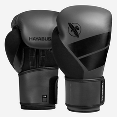 Боксерські рукавички Hayabusa S4 - Сірі 14oz (Original) Шкіра