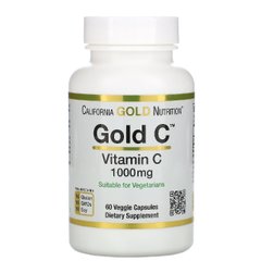 Витамин C California Gold Nutrition Gold C 1000 мг (60 капс)