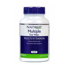 Витамины для мужчин Natrol Multiple For Men With Green Tea & Lycopene 90 таб