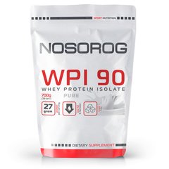 Изолят сывороточного протеина NOSOROG WPI 90 700 грамм без вкуса