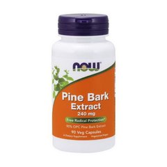 Пікногенол Now Foods Pine Bark Extract 240 mg 90 капсул