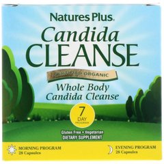 Очищення від кандиди за 7 днів, Candida Cleanse, Natures Plus, 56 капсул