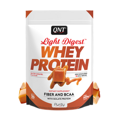 Сироватковий протеїн концентрат QNT Light Digest Whey protein 500 грам Солона карамель