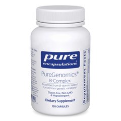 Комплекс вітамінів групи В Pure Encapsulations PureGenomics B-Complex 120 капсул