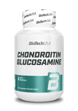 Хондроітин глюкозамін BioTech Chondroitin Glucosamine 60 капс