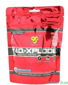 Передтренувальний комплекс BSN NO Xplode (240 г) fruit punch