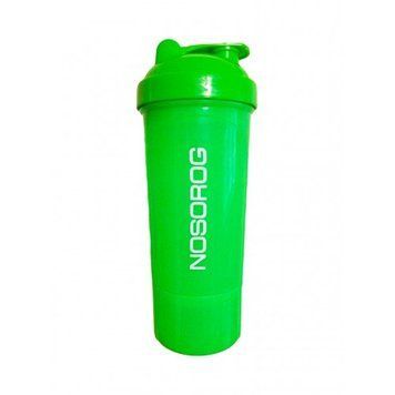 Шейкер спортивный Nosorog Smart Shake Neon зеленый 350 мл