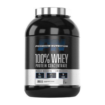 Сывороточный протеин концентрат Premium Nutrition 100% Whey Protein Concentrate 2000 г.