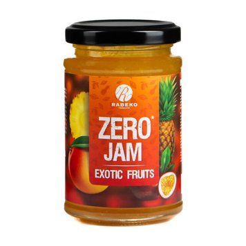 Джем Низькокалорійний Rabeko Zero Jam 225 г Exotic Fruits