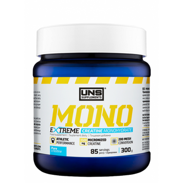 Креатин моногідрат UNS Mono Limited Edition (300 г) буз смаку