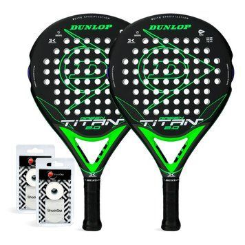 Ракетка для паделю DUNLOP DUO TITAN GREEN 2 PACK