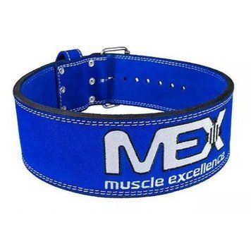 Пояс атлетичний MEX Nutrition POWER - L BELT - M Blue