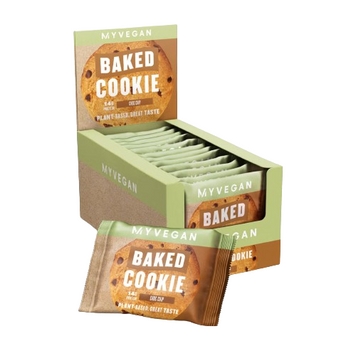 Протеиновое печенье Myprotein Myvegan Baked Cookie 12x75 г Choc Chip