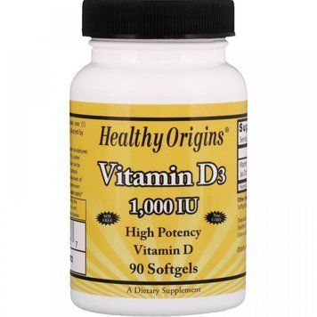 Вітамін Д3 Healthy Origins Vitamin D3 тисячу IU (90 капс)
