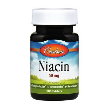 Ніацин Carlson Labs Niacin 50 mg 100 таблеток