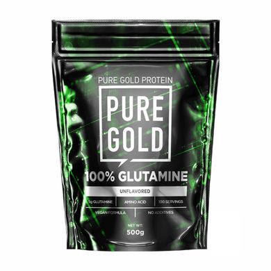 Глютамін Pure Gold 100% Glutamine 500 г