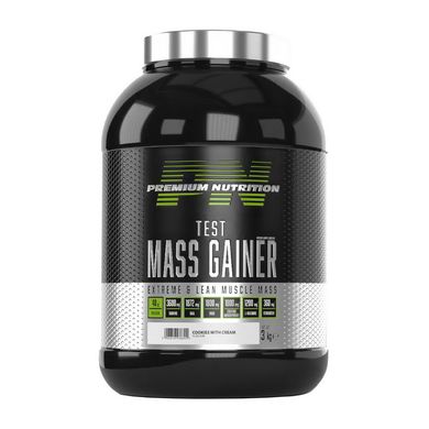 Гейнер для набору маси Premium Nutrition Test Mass Gainer 3000 г cafe frappe