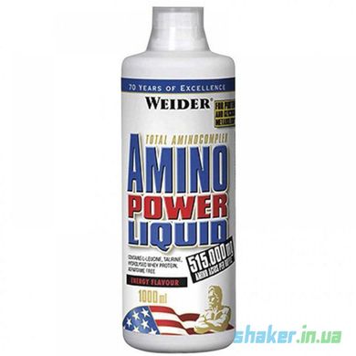 Комплекс амінокислот Weider Amino Power Liquid 1 л аміно energy