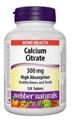 Кальцій Webber Naturals Calcium Citrate 300 mg 120 таблеток