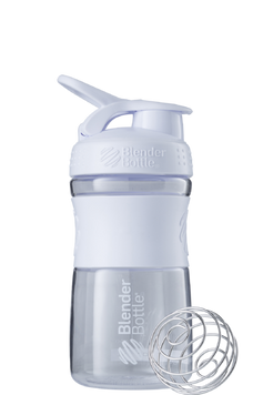 Спортивна пляшка-шейкер BlenderBottle SportMixer 20oz/590ml White (ORIGINAL)