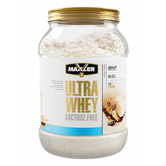 Сироватковий протеїн концентрат Maxler Ultra Whey Lactose Free 900 грам Кава