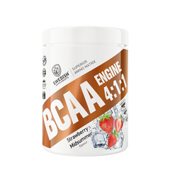 БЦАА Swedish Supplements BCAA Engine 4:1:1 400 грамм strawberry midsummer