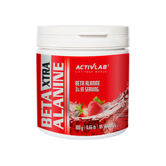 Бета аланин Activlab Beta Alanine Xtra 300 г strawberry
