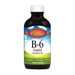 Вітамін Б6 Carlson Labs B-6 Liquid Pyridoxine HCI (120 мл)