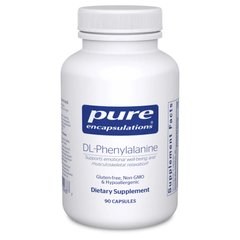 Фенілаланін Pure Encapsulations (DL-Phenylalanine) 90 капсул