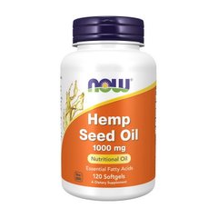 Конопляна олія Now Foods Hemp Seed Oil 1000 mg 120 капсул