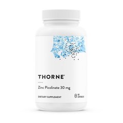 Цинк Thorne Research Zinc Picolinate 30 mg 60 капсул