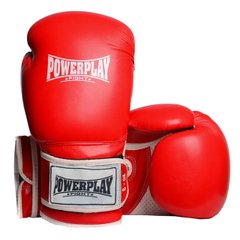 Боксерські рукавиці PowerPlay 3019 Червоні 8 унцій