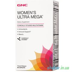 Витамины для женщин GNC Women`s Ultra Mega (90 таб)