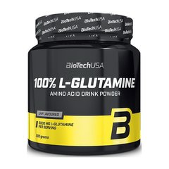 Глютамін BioTech 100% L-Glutamine 500 г Без добавок