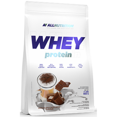 Сироватковий протеїн концентрат AllNutrition Whey Protein (900 г) Caffe Latte Chocolate