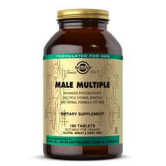 Вітаміни для чоловіків Solgar Male Multiple (180 таб)