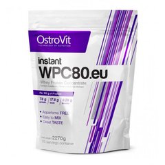 Сироватковий протеїн концентрат OstroVit instant WPC80.eu (2,27 кг) chocolate