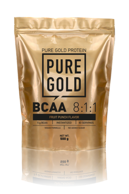 БЦАА Pure Gold Protein BCAA 8: 1: 1 500 грам Фруктовий пунш
