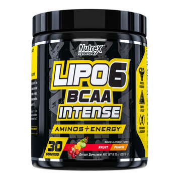 БЦАА Nutrex Lipo-6 BCAA Intense 260 г Fruit Punch