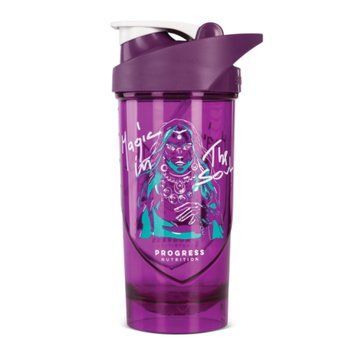 Спортивний шейкер Progress Nutrition Shaker Magic In The Soul 700 мл Violet