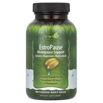 EstroPause, поддержка в период менопаузы, Irwin Naturals, 80 капсул