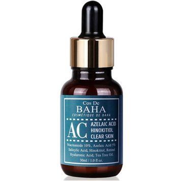 Сыворотка с азелаиновой кислотой и хинокитиолом Cos De BAHA Azelaic Acid Hinokitiol Clear Skin