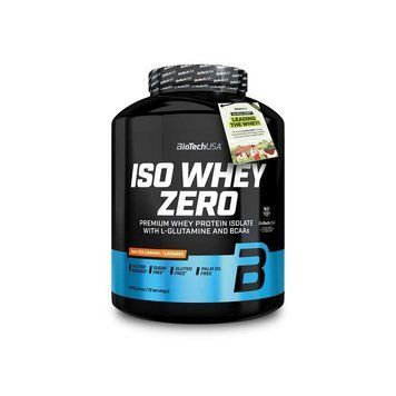 Сироватковий протеїн ізолят BioTech Iso Whey Zero 1816 г salted caramel