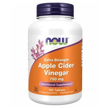 Яблочный Уксус Apple Cider Vinegar 750 mg 180 Таблеток