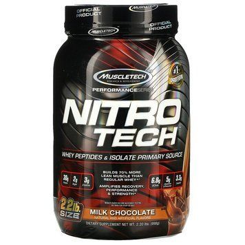 Сывороточный протеин концентрат MuscleTech Nitro Tech Power (907 г) french vanilla swirl