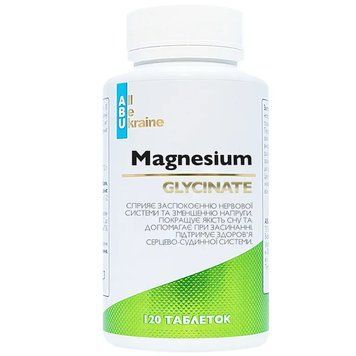 Магній гліцинат All Be Ukraine Magnesium Glycinate 500 мг 120 таблеток